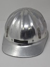 Vintage Aluminum U s  Government Superlite Fibre-metal Hard Hat W  Liner