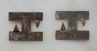Set Of Two Early 1900s Finzers Old Honesty Tin Tobacco Tags