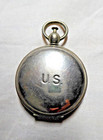 Vintage Military Wittnauer Pocket Compass Us Army Navy Marines Ww2