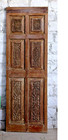 Vintage Carved Barn Door Rustic Farmhouse Closet Door Mudroom Studio Door 80