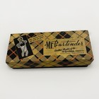 Vtg Mr Bartender Chrome Liquor Bottle Pourer W Box Mid Century Barware