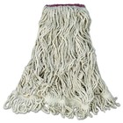 Rubbermaid Commercial D213whi Large Super Stitch Blend Mop Head  6 ct  New