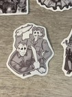Lot Of 13 Stickers Horror Movie Jason chucky More  Decal Laptop Water Bottle -h