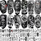 68 Sheets Large Half Arm Sleeve Temporary Tattoos For Men Women Forearm  Trib   