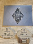 Disneyland Resort Cast Member Name Tags Card Lot 60th Diamond Year Disney Kelly 