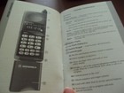 Vintage 1995 Motorola Cell Cellular Mobile Phone Owners Manual User Guide