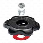 Co2 Tank Replacement Hand Wheel Handle M6   1 4  Nut   Spring Set Steel Black