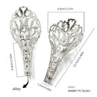 Ornate Metal Heel Covers For High Heels Shoe Accessories For Weddings Events