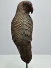 Vintage Stamped Federico 70 s Leather Parrot Mexico Missing Perch   Feathers