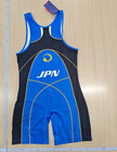 Blue Vintage Asics Japan Wrestling Singlet