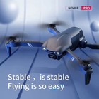 4drc Rc Drone With 4k Hd Dual Camera Wifi Fpv Foldable Quadcopter  2 Batteries