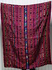 Vtg Guatemalan Uncut Panel Handwoven Textile For Huipil Garment 44  X 30 