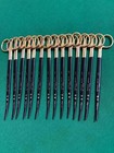 Aesculap Bc271b Metzenbaum Noir Durotip Curved 180mm 7    Scissors Set Of 14 Pcs