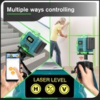 16 Lines 4d Laser Level 360   Self Leveling Rotary Level Measure Tool With Tripod