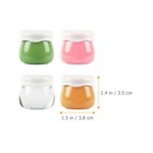 8pcs Plastic Pot Jar 10g Cosmetic Jars Empty Lotion Jars Cream Samples Pot