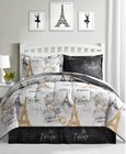 Bonjour Paris Reversible 8 Piece Bed In A Bag Bedding Set Comforter Sets  Choice