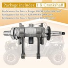 2205112 Crankshaft Replacement For Polaris 2005-2017 Ranger 800 4x4 6x6  Rzr 800