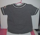Radio Flyer  Rare Find 2005-button Up  Baseball Jersey-lt  gray- Size 3  Nice 