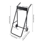 Outboard Boat Motor Stand Carrier Cart Dolly Trolley Transport 50kg Heavy Duty