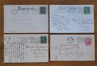 Vintage Us Stamps Covers   Postcards Collection - Lot Of 26 - 1890s - 1910s