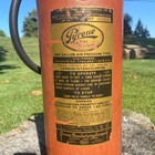 Vintage Pyrene Manufacturing Co Hand Pump Fire Extinguisher Wood Handle Empty