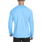 Mens Long Sleeve Upf 50  Rash Guard Swim Surf Fishing Uv Sun Protection Shirt