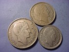Algeria Set 1949 1950 With 20  50  And 100 Francs  98170