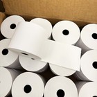 New 2 1 4  X 170  Diamond Adhesive Thermal Linerless Sticky Receipt 24 case