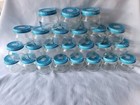 Gerber 2 5 Ounce Empty Baby Food Jars - Lot Of 24  Glass Jars W Lids For Crafts 