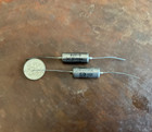 K40y-9  015uf    033uf Russian Capacitor Set -new Old Stock -paper In Oil