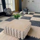 Children s Play Mat Soft Plush Carpet Baby Foam Shockproof Puzzle Floor Rug New