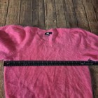 Paige Gladiolus Cashmere Sweater Womens M Cherries Jubilee Brushed Coquette Soft