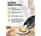 Granitestone Armor Max 4 Quart Hard Anodized Deep Saute Pan