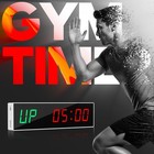 Dienmern Large Digital Gym Timer     Remote Control Gym Clock Wall With 9 Custo   