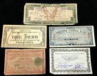 Wwii Philippines Guerilla 6 Notes Set Coa   History   Album Included 