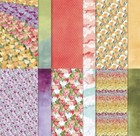 Stampin Up Flowering Fields Designer Series Paper Tulips - Half Pk  24  6x6 Shts