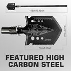 Survival Shovel Stainless Steel Folding Survival Multi-tool Hiking Stick Kits