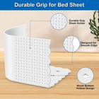 4pcs Bed Sheet Holders Straps Fitted keep Sheets In Place Corner Fastener Heavy