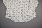 Vintage Karman Shirt Mens Large Western Pearl Snap Floral Horseshoe Cowboy