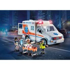 Playmobil Ambulance With Lights  Building Set Educational Focus On Fine