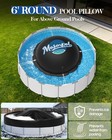 Pool Pillows For Above Ground Pools 10 Ft Round  Heavy Duty Winter Pool Pillow F