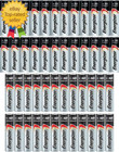 Combo 24x Aa   24x Aaa  Max Alkaline E91 e92 Batteries Made In Usa Exp  2023 Or 