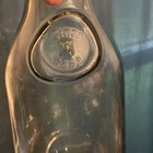 Vintage Clear Glass Decanters Carafe Since 1852 Embossed 9 75   Set Of 2