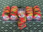 100qty   5 Isle Of Capri  Kansas City Casino Chips  Paulson New-uncirculated