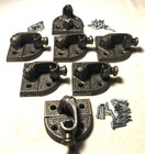 Antique Window Lock Sash Cast Iron Brass Vtg 1876 Eastlake Hardware 7 Part  i56
