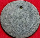 Colonial New Jersey Copper Large Cent Penny 1c Coin Corroded  1786 1787 Or 1788 