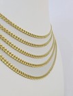 14k Gold 5mm Miami Cuban Link Chain Yellow Gold Necklace 18 -30  Inches Real
