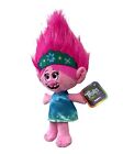 Dreamworks Trolls World Tour Plush Poppy Doll - Pink   Blue -   brand New     