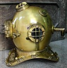 18   Diving Helmet U s Navy Deep Sea D  cor Scuba Antique Marine Mark V Divers