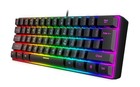 Snpurdiri 60  Wired Gaming Keyboard  Rgb Backlit Ultra-compact Mini Keyboard